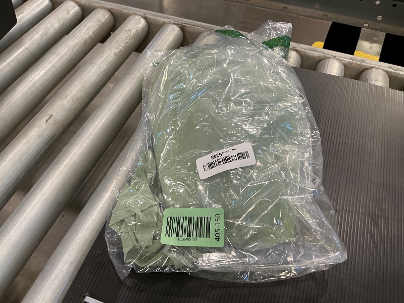 Photo 1 of *Minor Damage*
BEAUDRM Women's Plus Size Ruffle Bodycon Maxi Dress Asymmetrical Trim Square Neck Dress Split Thigh Ruched Cami Dresses Mint Green Large Plus