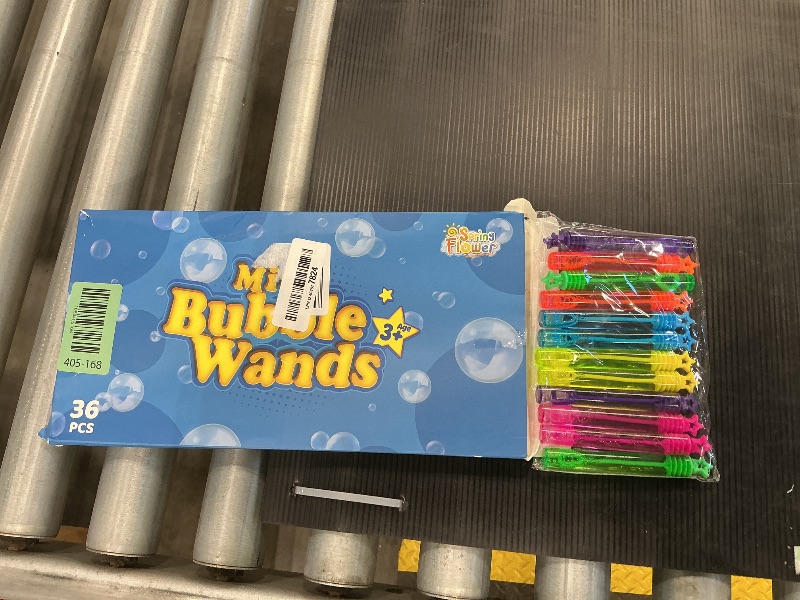 Photo 1 of 36 Pieces Mini Bubble Wands,Bubble Party Favors Assortment Toys for Kids,Themed Birthday, Halloween, Goodie Bags, Carnival Prizes, Wedding, Bubble Maker Toys for Kids,Outdoor Gifts for Girls & Boys