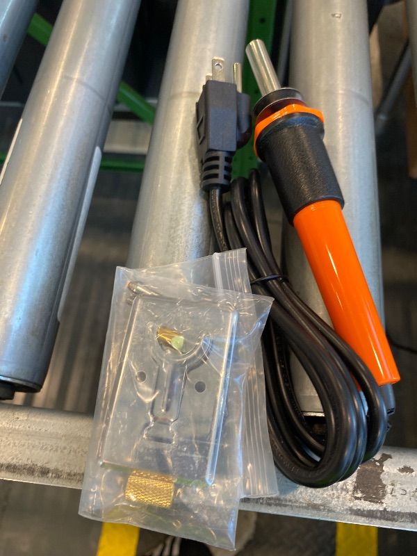 Photo 1 of 30W Electric Hot Knife Cutting Tool – Fast Heating Plastic Cutter Tool for Foam, Resin, Mesh | Includes 10 Blades, 2 Blade Holders, 1 Wood Burning Tip & Stand | Pumpkin Carving Kit for Craft Projects