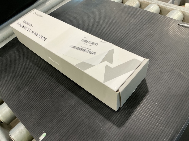 Photo 1 of [2025 Upgrade] Nmoiss Windshield Sun Shade Umbrella - [Vinyl Coating Heat Shield] Protect Car from Sun Rays & Heat Damage Keep Cool and Protect Interior, Spring Structure Edge Medium 56" L x 31" W