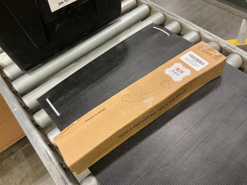 Photo 1 of 2 Pack 16 Inch Anti Slip Shower Grab Bar Handle, ZUEXT Chrome Stainless Steel Bathroom Grab Bar, Knurled Bathroom Balance Bar,Safety Hand Rail Support,Handicap Elderly Injury Senior Assist Bath Handle