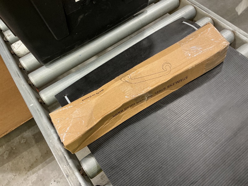 Photo 1 of 2 Pack 16 Inch Anti Slip Shower Grab Bar Handle, ZUEXT Chrome Stainless Steel Bathroom Grab Bar, Knurled Bathroom Balance Bar,Safety Hand Rail Support,Handicap Elderly Injury Senior Assist Bath Handle