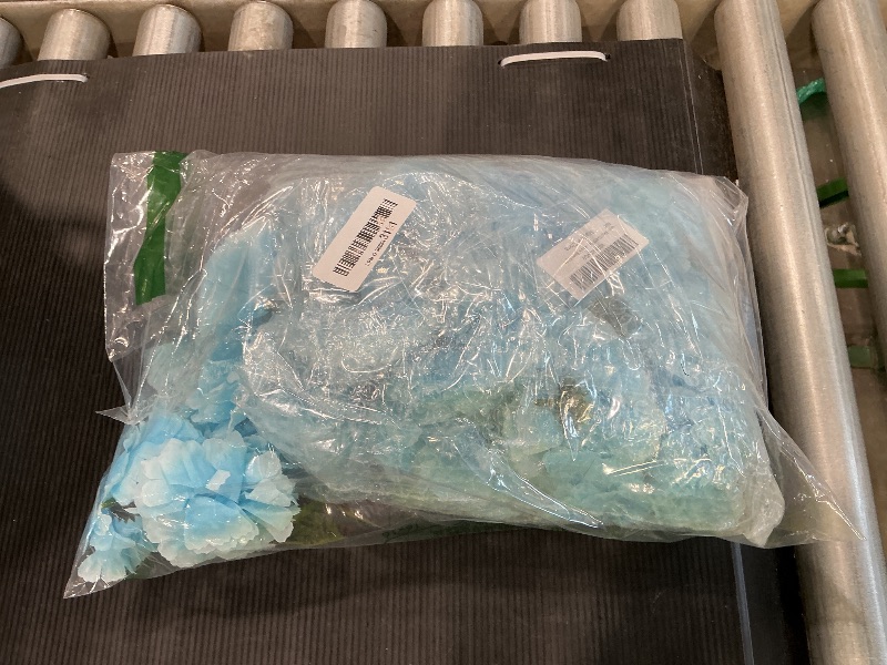 Photo 1 of 50 Artificial Silk Carnation Flower Head with Stems Set,Vase Fillers for Bridal Wedding Party Birthday Cake Ornaments,DIY Wrist Corsage, 3" Multiple Petals Heads & 8" Stems (Light Blue)