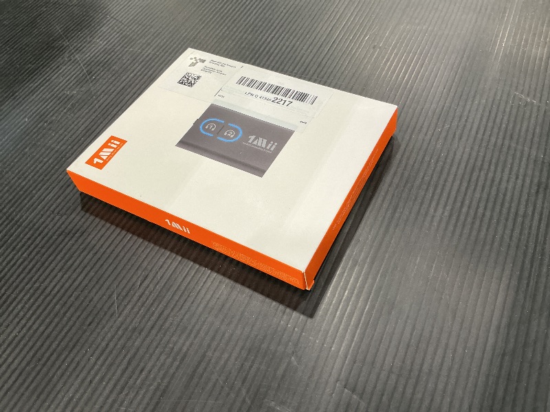 Photo 1 of 1Mii Bluetooth 5.3 Transmitter Receiver for TV to Wireless Headphones, Dual Link AptX Adaptive/Low Latency/HD Audio, Aux Adapter for Home Stereo, Airplane, Boat, Gym