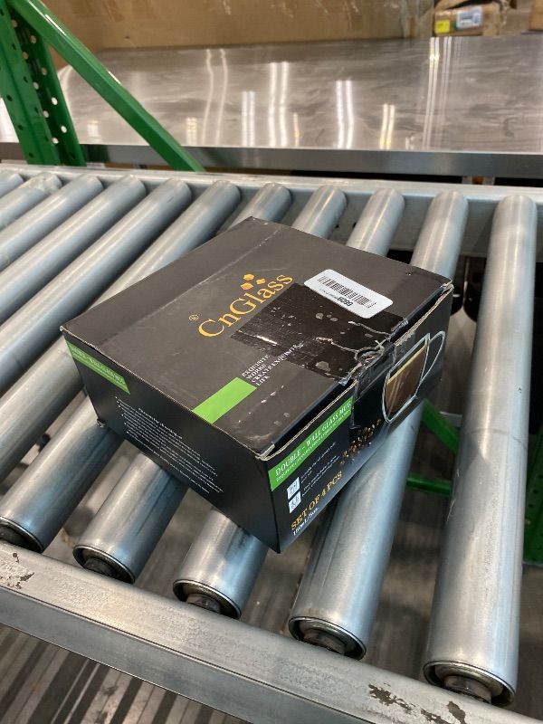 Photo 1 of **MISSING PARTS****CNGLASS 5oz Espresso Mugs (Set of 3),Double Wall Insulated Glass Coffee Mugs with Handle,Espresso Shot Glasses,Clear Expresso Coffee Cups…**MISSING ONE GLASS CUP**