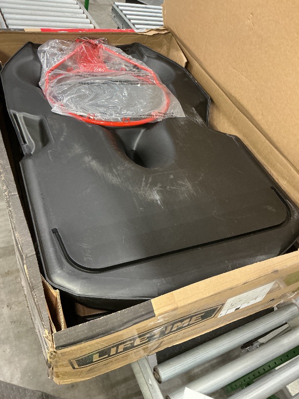 Photo 1 of ***SEE CLERK COMMENTS*** Lifetime 51544 Front Court Portable Basketball System, 50 Inch Shatterproof Backboard