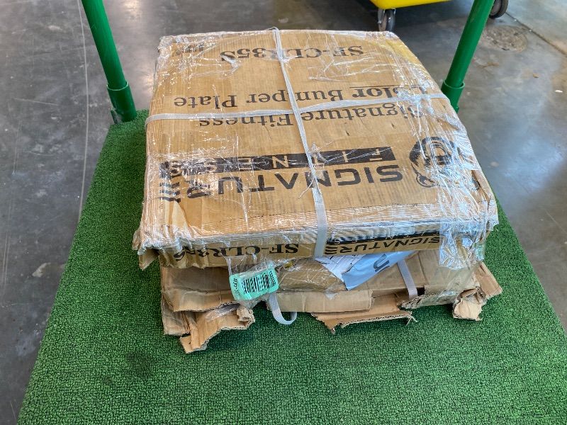 Photo 1 of *Partial Set* Fitvids 2" Olympic Bumper Weight Plates Set for Strength Training & Weightlifting, (15LB, 25LB, 35LB), Multiple Packages