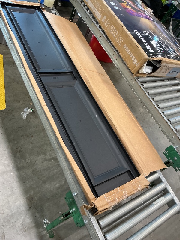 Photo 1 of 14 3/4"W x 71"H Standard Size Williamsburg Double Panel Shutters, w/Installation Shutter-Lok's, 002 - Black