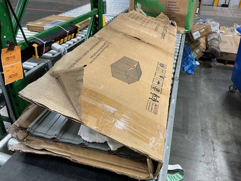 Photo 1 of ***MISSING PARTS*** 10x12FT Metal Outdoor Storage Shed with Window, Lockable Tool Storage Sheds, Oversized Steel Garden Sheds with Sloped Roof for Backyard, Patio, Garage, Lawn, Brown