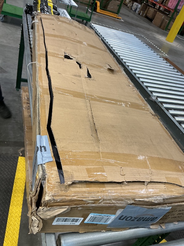 Photo 1 of ***PARTIAL SET*** Real Relax 12X20 FT Carport with Galvanized Steel Roof, Heavy Duty Steel Frame Metal Carport Canopy, Large Garage Storage Shelter Shade for Boat, Pickup, Car, Tractors, Grey