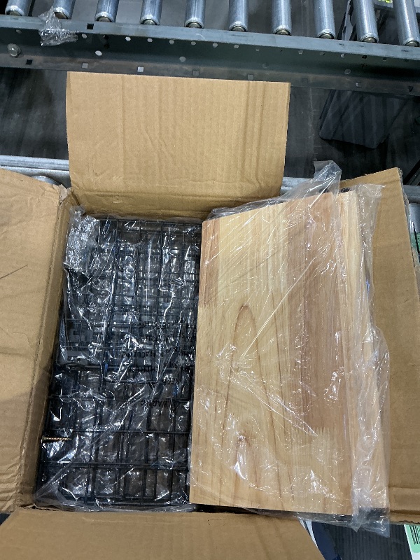 Photo 1 of 2 Set Stackable Wire Basket with Openable Top, Kitchen Counter, Pantry Organizer and Storage Produce Onion Potato Fruits Vegs Bread Food Snack Spice Organizing Bin for Cabinet Shelf Countertop Floor