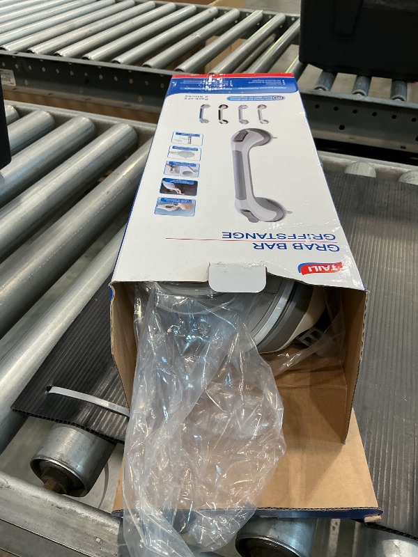 Photo 1 of **USED**
TAILI Grab Bars for Bathtubs and Showers 2 Pack Suction Grab Bar, Heavy Duty Shower Handle Removable Bath Handrails for Seniors and Elderly, Bathroom Safety Grip No Drilling Waterproof,Grey