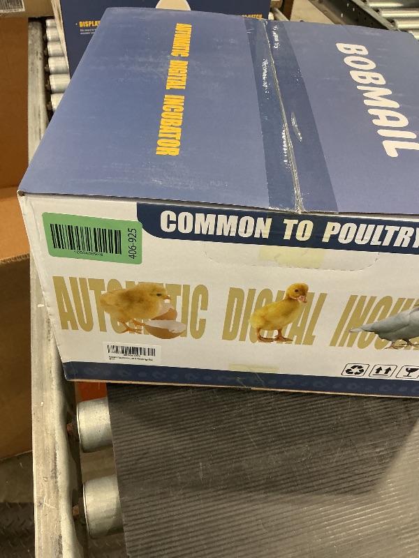 Photo 1 of 21 Egg Incubator, App Record Temperature and Humidity Data During Incubation, Incubator with Automatic Egg Turning and Humidity Control, Hold 21 Chicken Eggs (Blue)