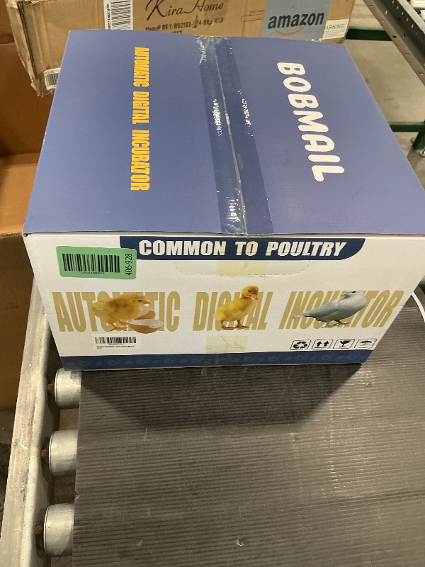 Photo 1 of 21 Egg Incubator, App Record Temperature and Humidity Data During Incubation, Incubator with Automatic Egg Turning and Humidity Control, Hold 21 Chicken Eggs (Blue)