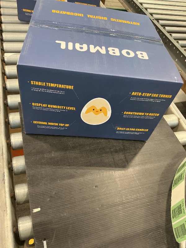 Photo 1 of 21 Egg Incubator, App Record Temperature and Humidity Data During Incubation, Incubator with Automatic Egg Turning and Humidity Control, Hold 21 Chicken Eggs (Blue)