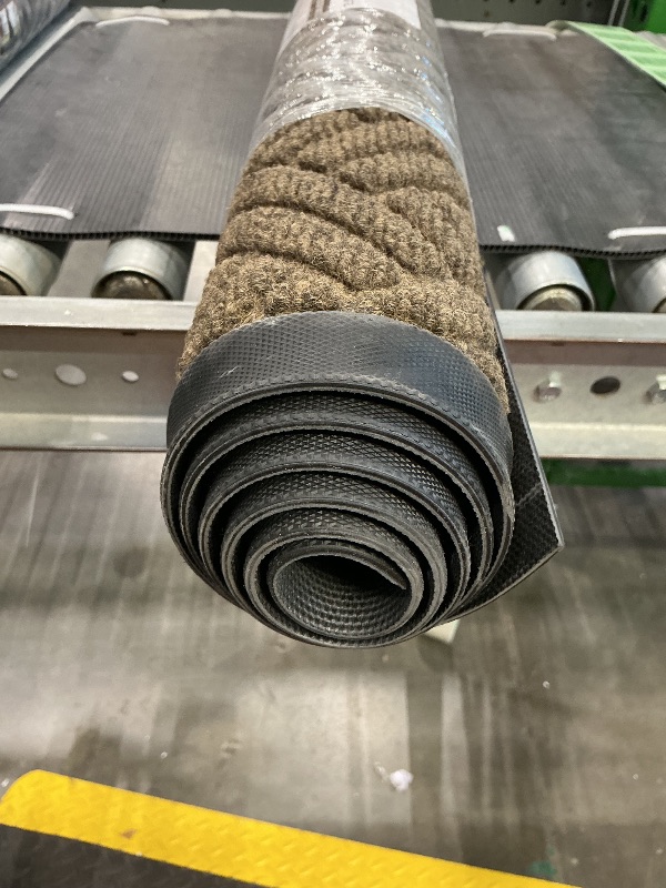 Photo 1 of *MINOR DAMAGE - Rips on the Plastic*
Front Door Mat Indoor Outdoor Entrance, Welcome Mat for Entryway, Stain and Fade Resistant, Heavy Duty Absorbent Door Mat, Non Slip Door Mats Outdoor, Entry Doormat, 60x36 Inch, Brown