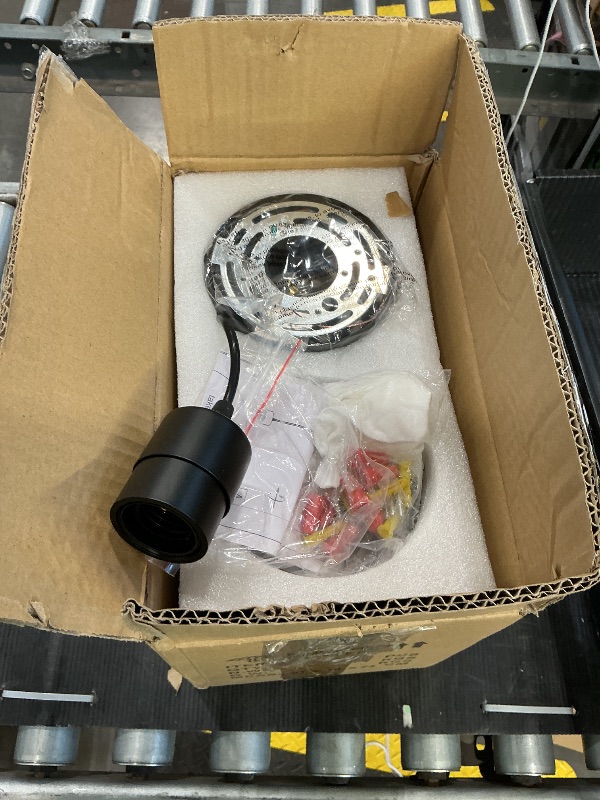 Photo 1 of ***MISSING PARTS*** ***READ CLERK NOTES***  KLSS Modern Black Farmhouse Clear Glass Cylinder Pendant Light Fixture,Island Lights for Kitchen,Mini Pendant Lighting for Kitchen Island Decor - 4.75 Inch Shade 58 Inch Cord (Black 2 Pack)