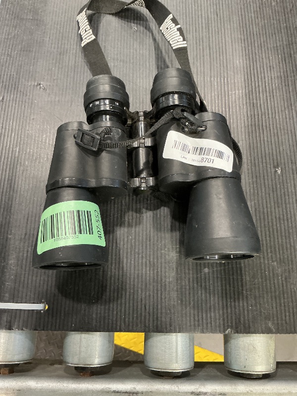 Photo 1 of ***SEE CLERK COMMENTS*** Bushnell Falcon 10x50 Wide Angle Binoculars (Black)