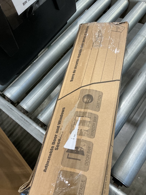 Photo 1 of 2 Pack Rerishom Door Security Bar, Door Stoppers Security bar,Heavy Duty Door Lock Security Door Jammer Door Stopper for Apartment, Hotel Room,Screen Door Hardware, Gate Lock Bar