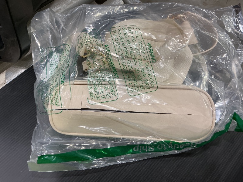 Photo 1 of ***SEE NOTES***Clear Shoulder Bags for Women, Stadium Approved Cute Hobo Tote Crossbody Handbag Mini Clutch Purse (White)