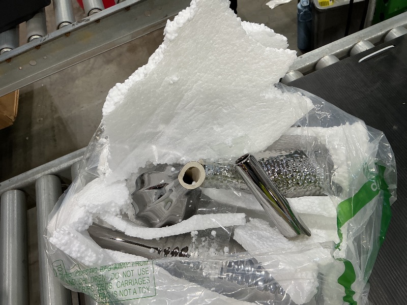 Photo 1 of ***SEE NOTES***Deco 79 Ceramic Decorative Vase Slim Textured Bottleneck Centerpiece Vases with Varying Patterns, set of 3 Flower Vases for Home Decoration 3" x 3" x 12", Silver