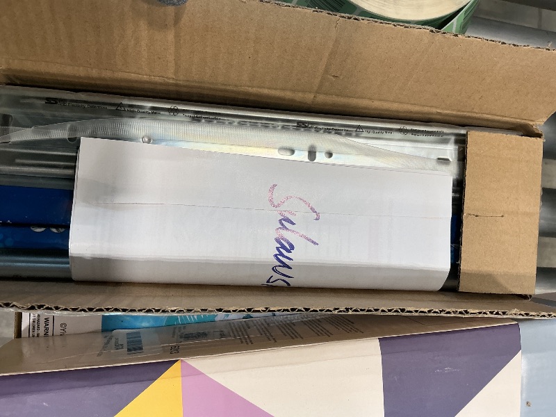 Photo 1 of 12 inch Drawer Slides 4 Pairs (8pcs) Full Extension Ball Bearing Drawer Rails Side Mount 3 fold Metal Dresser Runners for File Cabinet Trash Can Kitchen Wardrobe Glides 12" Silver 100 LB Capacity