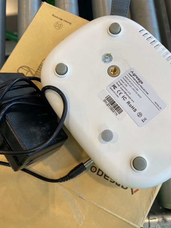 Photo 1 of 15000 Lumens Outdoor Movie Projector - Native 1080P HD Portable Projector with WiFi 6/Bluetooth 5.2, Compatible with iPhone, Android, Fire Stick, PS5, Xbox(USB-C Cable) ±15° Keystone