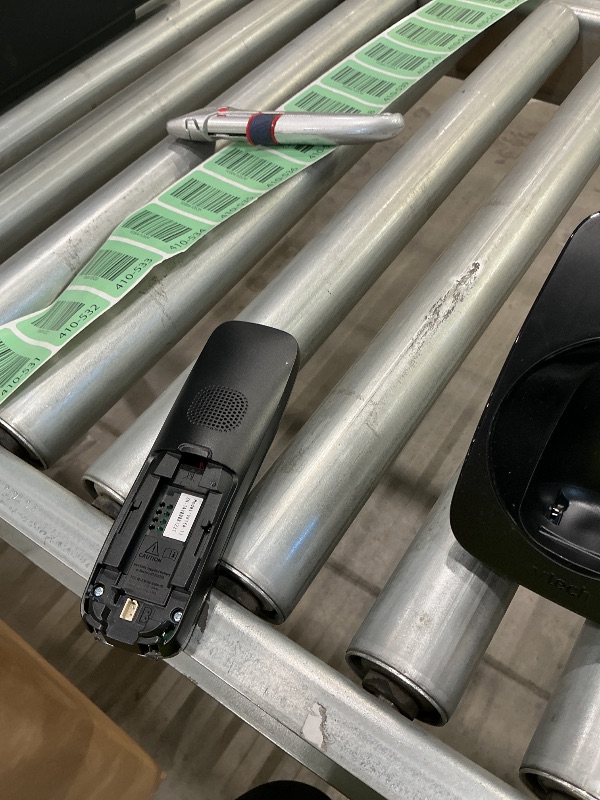 Photo 1 of [New] VTech VG134-11 DECT 6.0 Cordless Home Phone with Bluetooth Connection, Digital Answering Machine, Backlit Display,Full Duplex Speakerphone, Caller ID/Call Waiting,1000 ft Range (Black)