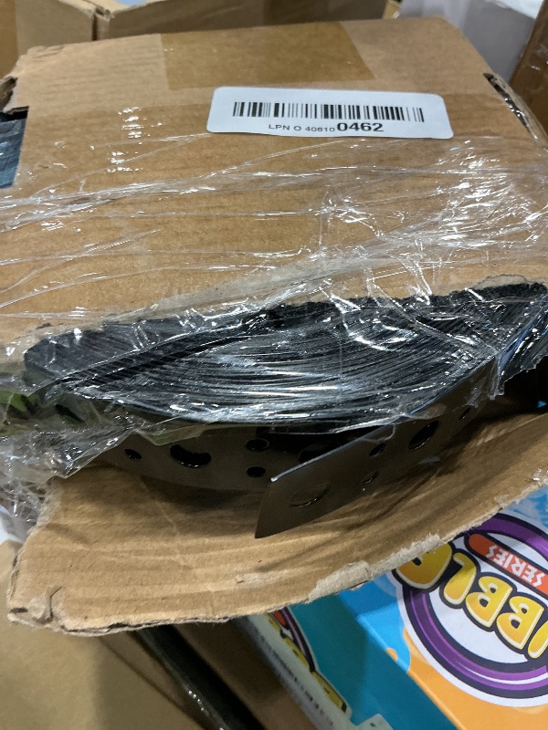 Photo 1 of 2Pack Metal Strap 1-Inch x 33FT 0.6mm Thickness for Pipe Support Pipe Hanger Strap Metal Strapping with Holes Black