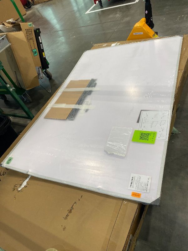 Photo 1 of *Missing Parts - See Clerk Notes*
VIZ-PRO Dry Erase Board/Magnetic Whiteboard, 72 x 48 Inches, Large Wall Mounted Board for School Office and Home 6' x 4'
