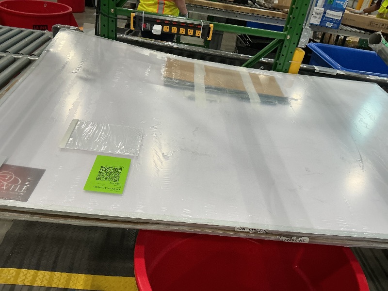 Photo 1 of *Missing Parts - See Clerk Notes*
VIZ-PRO Dry Erase Board/Magnetic Whiteboard, 72 x 48 Inches, Large Wall Mounted Board for School Office and Home 6' x 4'