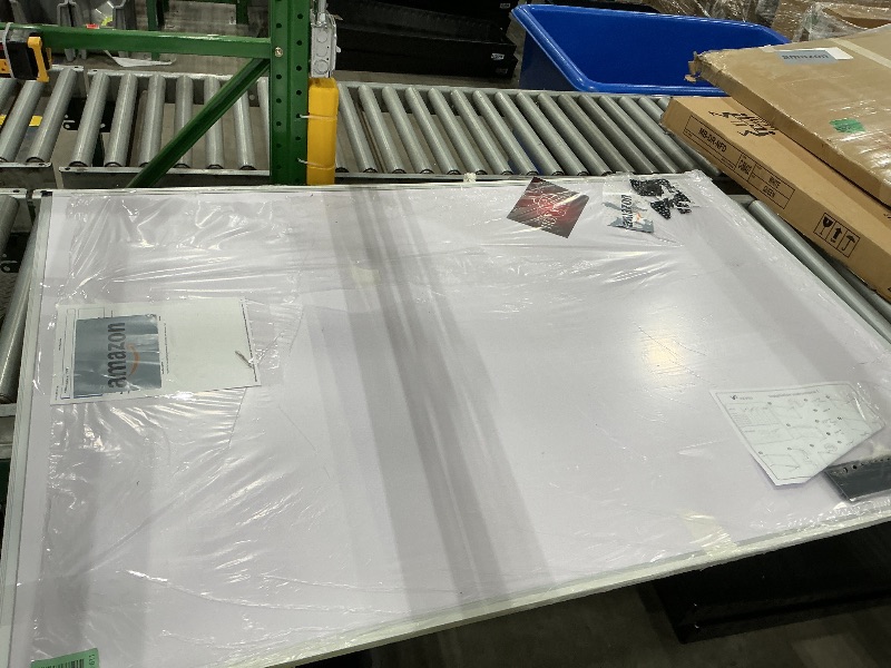 Photo 1 of 60 x 40 inch Silver Aluminum Frame Dry Erase Board