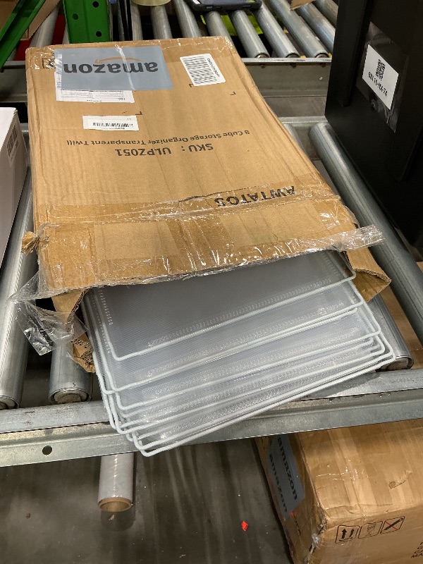 Photo 1 of *Missing Parts*
AWTATOS Closet Organizer 8 Cube Storage Shelves Clothes Organizers Closet Storage Stackable Cubby Shelving for Closet Bedroom Living Room Office, Transparent Twill