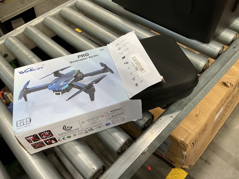 Photo 1 of *missing parts* Wipkviey Drone with Camera T28 - Mini Drone 90° Adjustment RC quadcopter 1080P HD, Fpv Foldable Drones for Adults, Drones for kids, Gesture Selfy, Headless Mode, 3D Flip, drone for Beginners