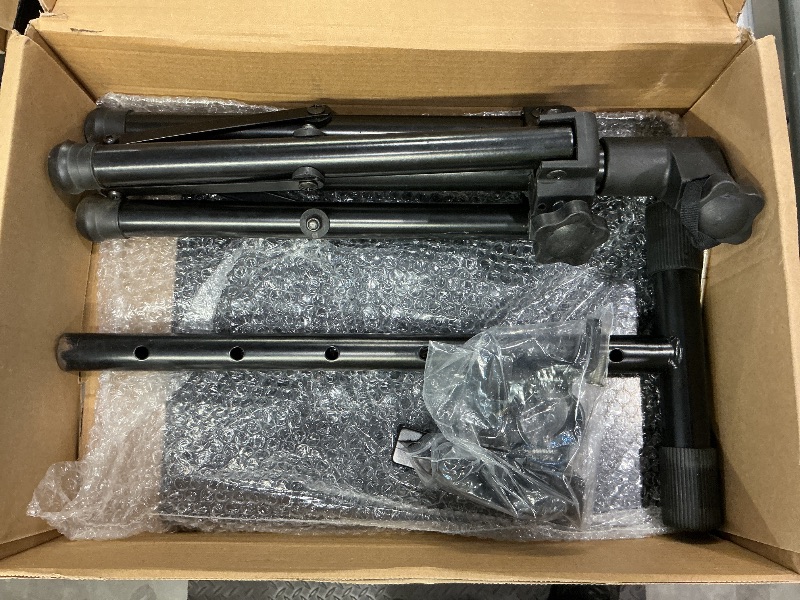 Photo 1 of ***MISSING PARTS*** DECOSIS Projector Stand Tripod, Laptop Tripod Stand Adjustable Height from 23.5 to 63.5 inches with Gooseneck Phone Holder, Laptop Floor Stand for Office, Home, Stage, Studio, DJ Racks Holder Mount