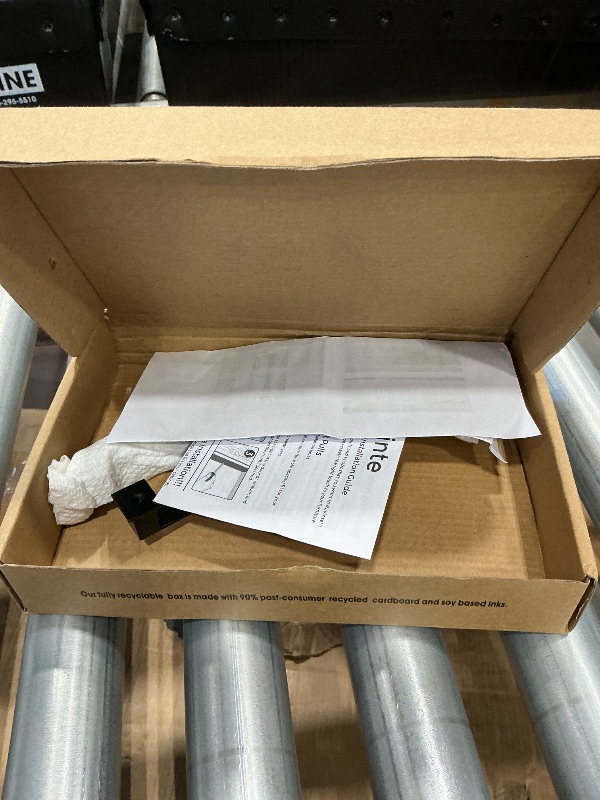 Photo 1 of *Missing Parts*
Ravinte Hardware 10 Pack Matte Black Cabinet Pulls, 7-1/2 Inch (192mm) Hole Center Zinc Alloy Drawer Handles for Kitchen Cabinets, Cupboards, Dressers, Square Solid Metal Hardware