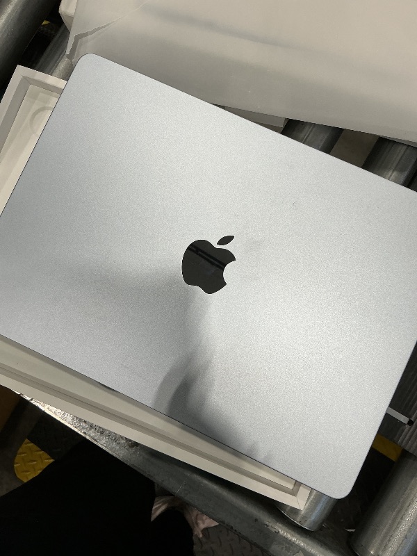 Photo 1 of *USED*
Apple 2025 MacBook Air 13-inch Laptop with M4 chip: Built for Apple Intelligence, 13.6-inch Liquid Retina Display, 16GB Unified Memory, 512GB SSD Storage, 12MP Center Stage Camera, Touch ID; Sky Blue
