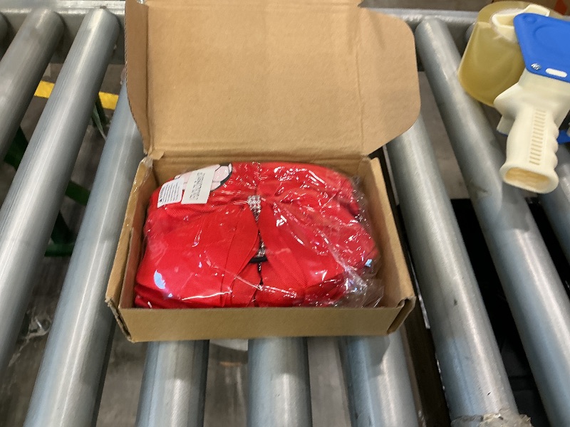 Photo 1 of 12PCS Soccer Bows 8" Soccer Cheer Bow Large Girls Hair Bows Cheerleading Bows Bulk Elastic Band Ponytail Holder for Teen College Football Competition-Red