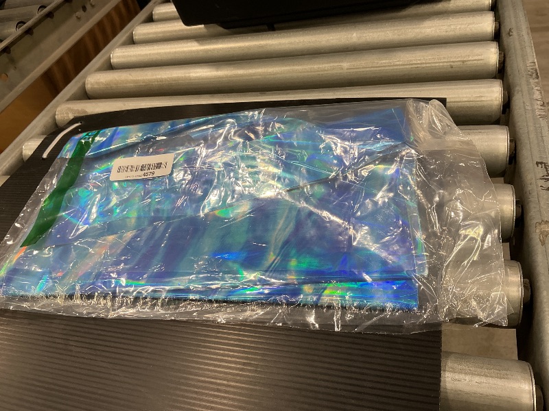 Photo 1 of 3 Pcs Iridescent Waves Tablecloths - Disposable Plastic Ocean Blue Table Cloth Rectangle Table Covers for Under the Sea Beach Surf Pool Party Birthday Party Decorations, 54 x 108 Inch