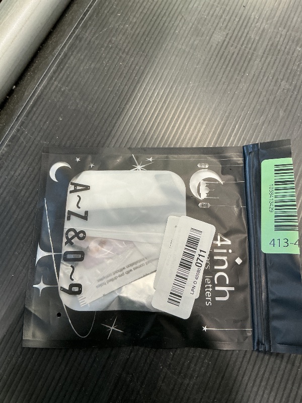 Photo 1 of 4 Inch House Numbers and Metal Letters for Outdoor Signs, House Numbers for Outside, Aluminum Address Letters and Numbers for Door, Mailbox, Garden, Perfect for Home or Office (Number 1)