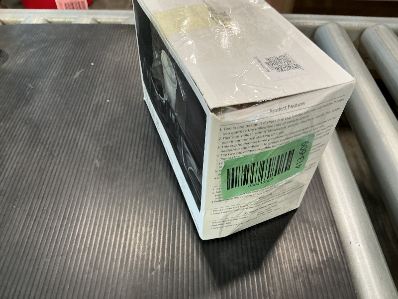 Photo 1 of 2 in 1 Drink Organizer Plug and Play Universal Thick Multi-Function Car Cup Holder Extender for Milk Tea Can Ashtray