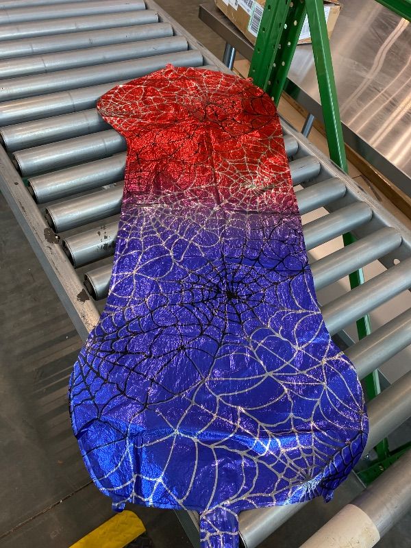 Photo 1 of *Missing Parts*Spider Web 40Inch Foil Number Balloon - Giant Decor for Birthdays, Anniversary Party Arch Supplies (Spider, Number 1)