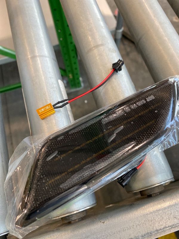 Photo 1 of *Missing Parts*DERMOKA LED Side Marker Lights for 2012-2014 M'ercedes-Benz Pre-LCI W204 C-Class C250 C300 C350 Front Side Fender Lamps, Smoked Len (White)