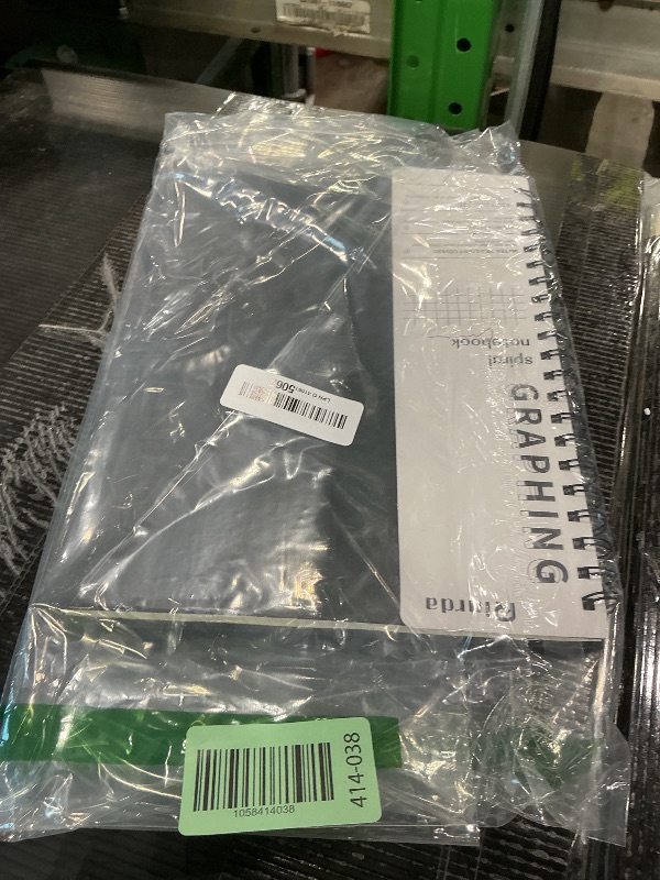 Photo 1 of **Missing three graph notebooks** Rinrda Graph Paper Notebook Spiral Notebook 8.5" x 11"-4 Pack Grid Paper Notebook Graph notebook Engineering notebook 120 Pages 100 GSM Thick Graphing Paper Notebook Hardcover Journal for School,