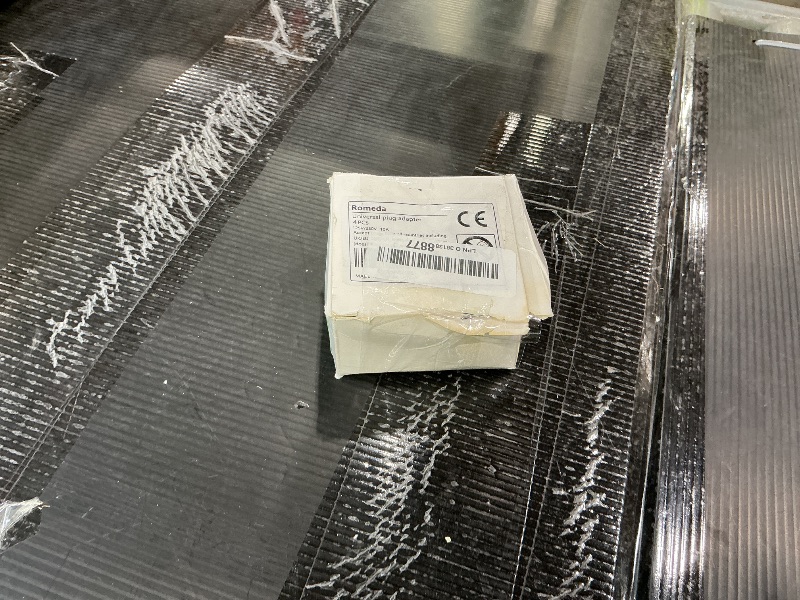 Photo 1 of 4 Pack Universal Adapter, Europe to US Plug Travel Adapters (White)