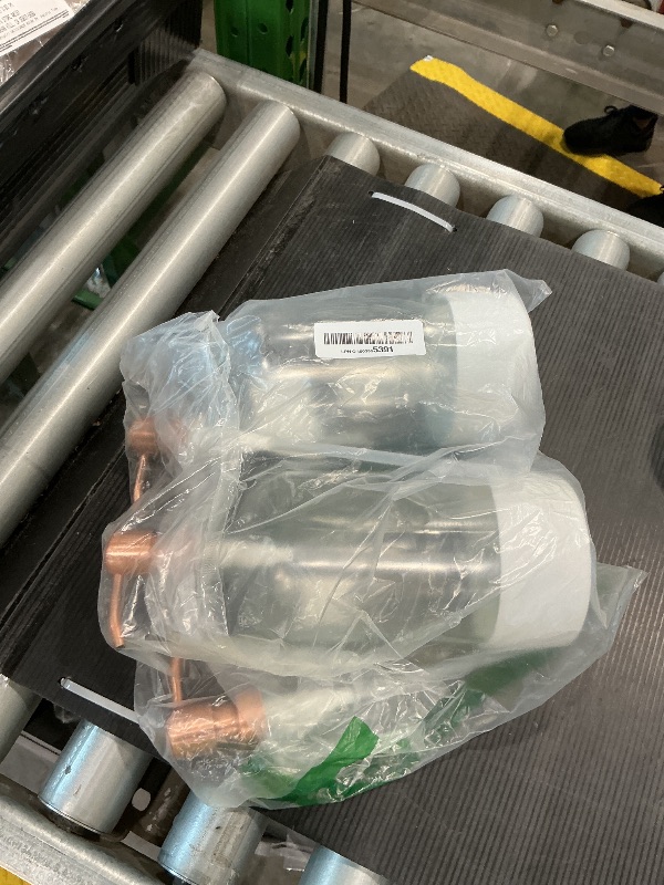 Photo 1 of 32 oz Glass Pump Bottle Rustproof Stainless Steel Pump, Funnel, and Lids. Modern Farmhouse Vintage Jar, Large Glass Shampoo Bottles with Pump and Laundry Soap Dispenser - Rose Gold