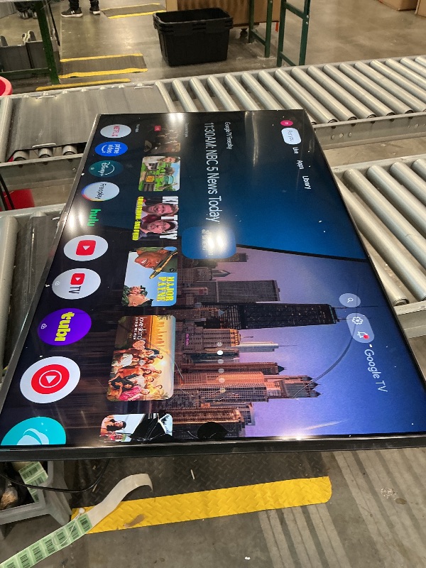 Photo 1 of ***MAJOR DAMAGE*** Hisense 55" Class U8 Mini-LED ULED 4K UHD Google Smart TV