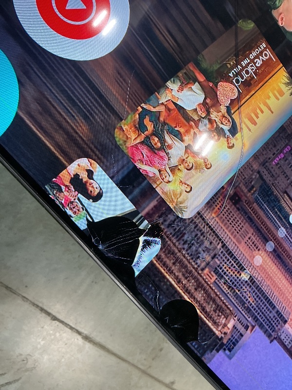 Photo 1 of ***MAJOR DAMAGE*** Hisense 55" Class U8 Mini-LED ULED 4K UHD Google Smart TV