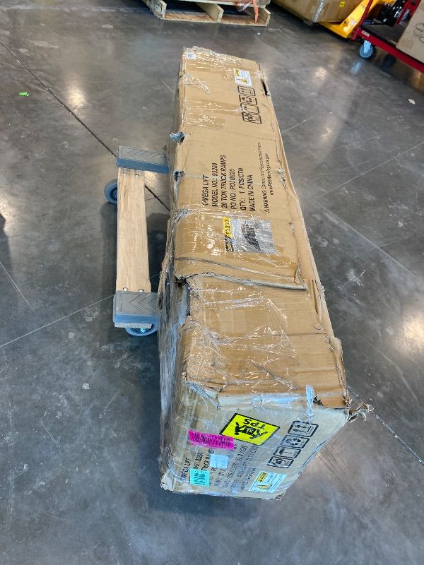 Photo 1 of **ONLY THE RAMP**
Omega 93200 Black Truck Ramp - 20 Ton Capacity