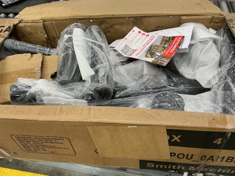 Photo 1 of ***PARTIAL SET*** ***READ CLERK NOTES*** Smith Machine Squat Rack